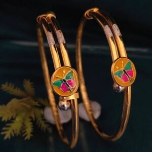 916 Gold Indian Design Bachha Kadli BB-009