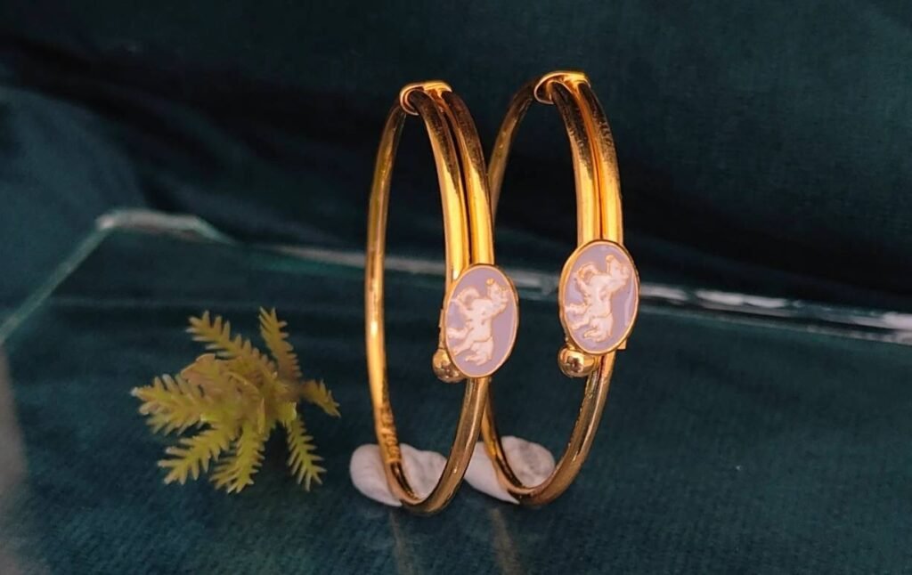 916 Gold Stylish Bachha Kadli BB-011