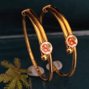 916 Gold Simple  Bachha Kadli BB-017