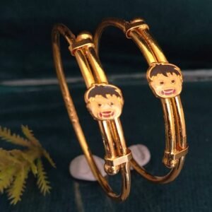 916 Gold Daily Wear Bachha Kadli BB-018