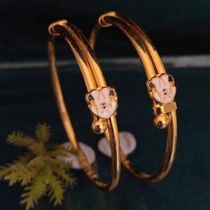 916 Gold Handmade Bachha Kadli BB-019