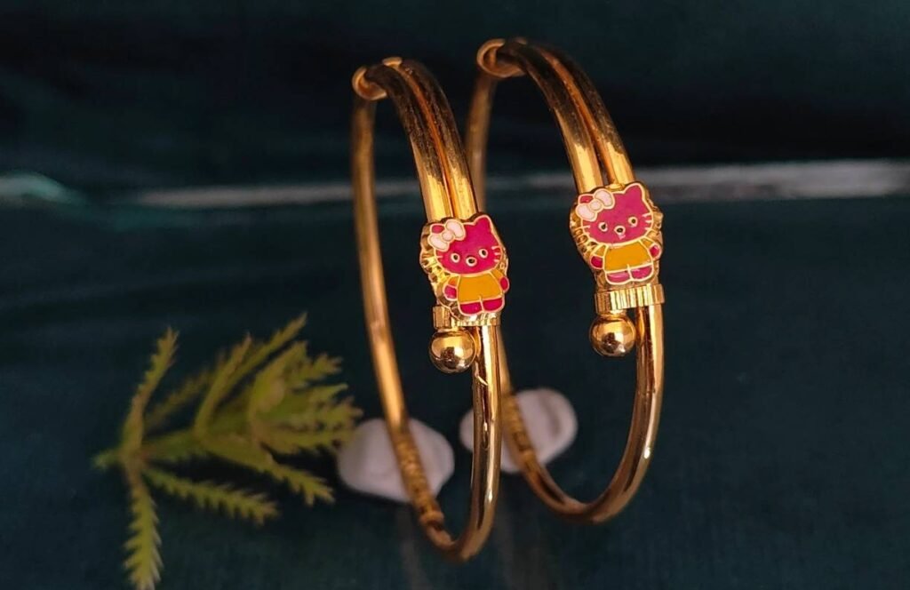 916 Gold Modern Bachha Kadli BB-023