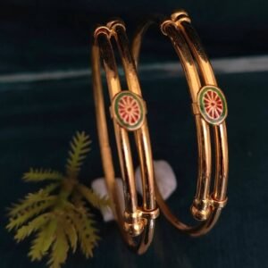 916 Gold Indian Design Bachha Kadli BB-028