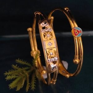 916 Gold Simple  Bachha Kadli BB-036