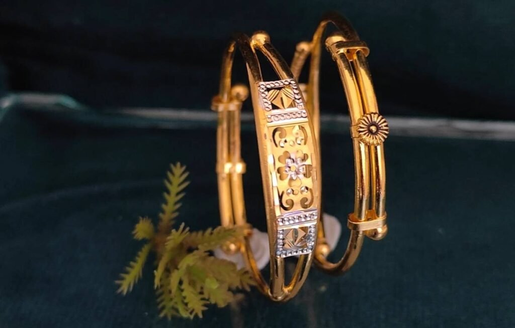 916 Gold Fancy Bachha Kadli BB-039