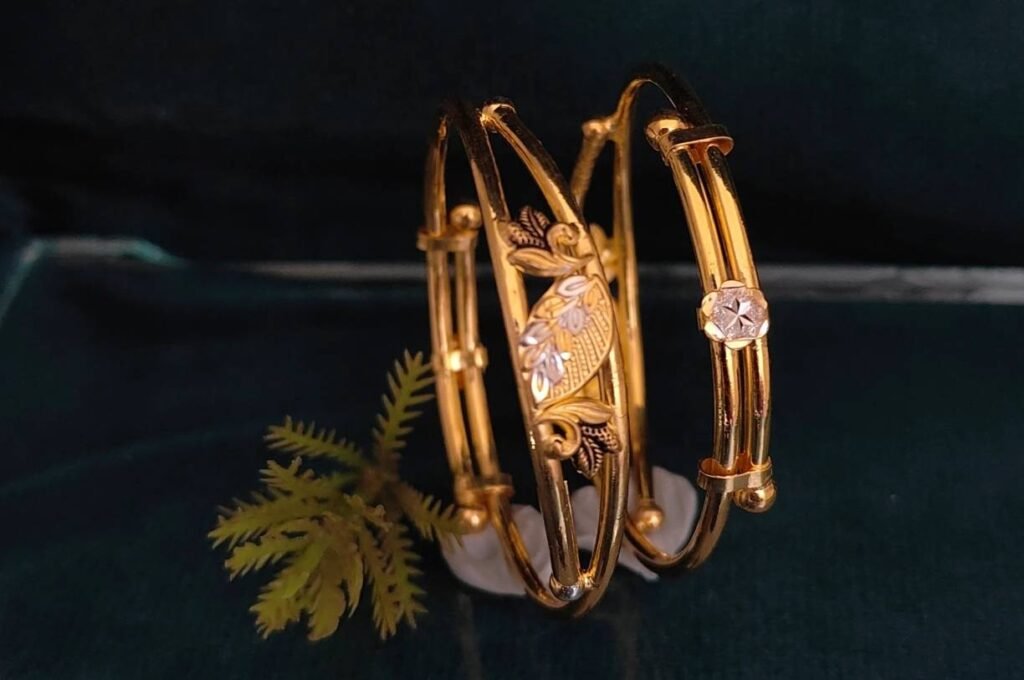 916 Gold Designer Bachha Kadli BB-040