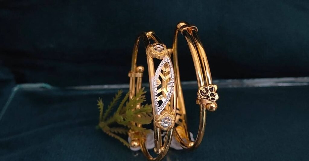 916 Gold Modern Bachha Kadli BB-042
