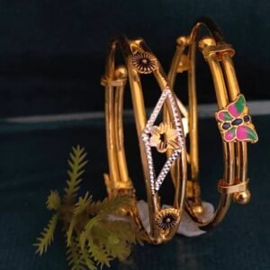 916 Gold Delicate Bachha Kadli BB-044