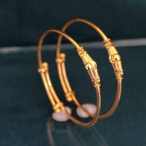 916 Gold Indian Design Bachha Kadli BB-047