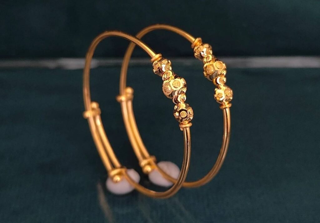916 Gold Stylish Bachha Kadli BB-049