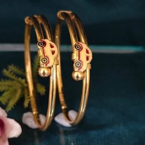 916 Gold Daily Wear Bachha Kadli BB-074