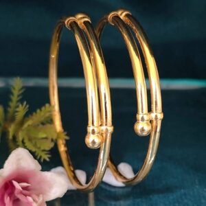 916 Gold Handmade Bachha Kadli BB-075