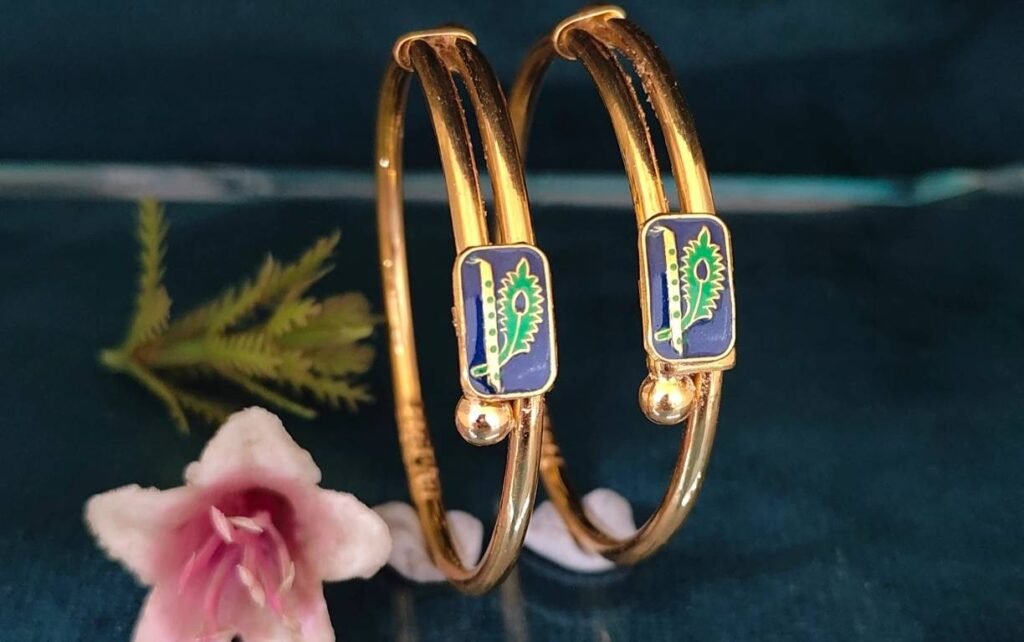 916 Gold Designer Bachha Kadli BB-077