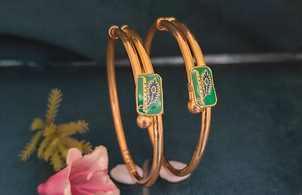916 Gold Delicate Bachha Kadli BB-093