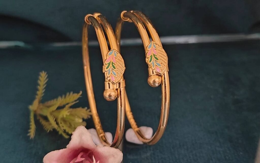 916 Gold Stylish Bachha Kadli BB-095