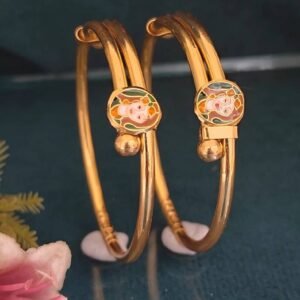 916 Gold Indian Design Bachha Kadli BB-096