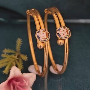 916 Gold Stylish Bachha Kadli BB-098