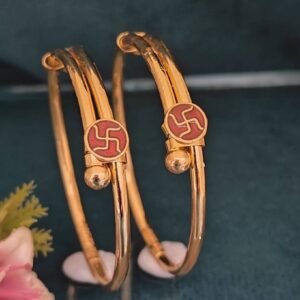 916 Gold Simple  Bachha Kadli BB-104