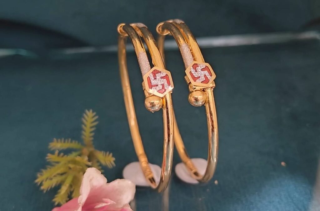 916 Gold Fancy Bachha Kadli BB-107