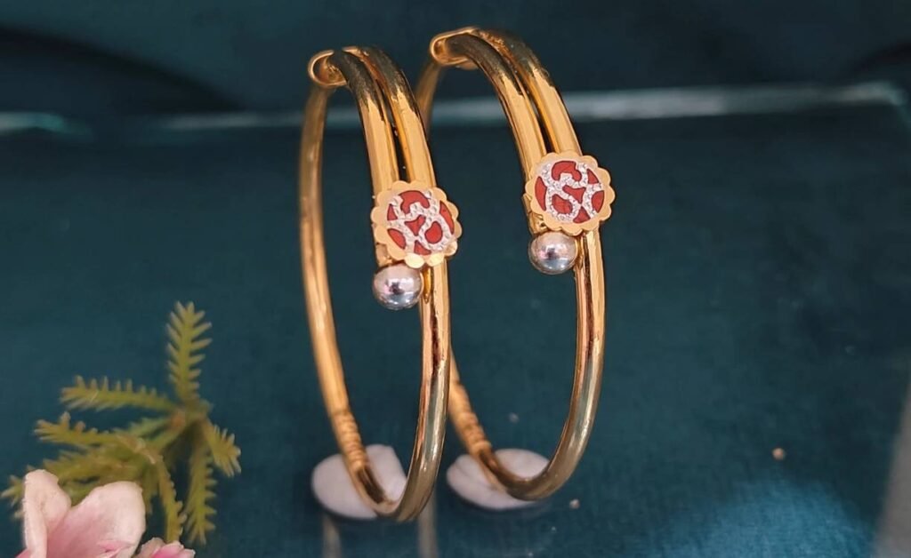 916 Gold Designer Bachha Kadli BB-108