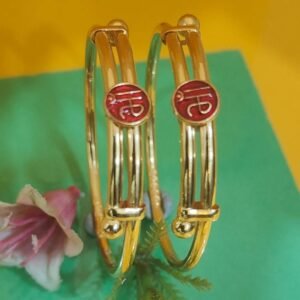 916 Gold Indian Design Bachha Kadli BB-130