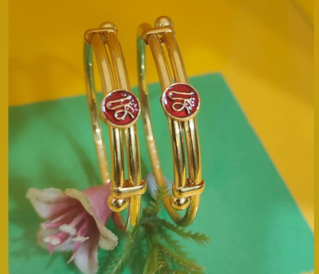 916 Gold Stylish Bachha Kadli BB-132