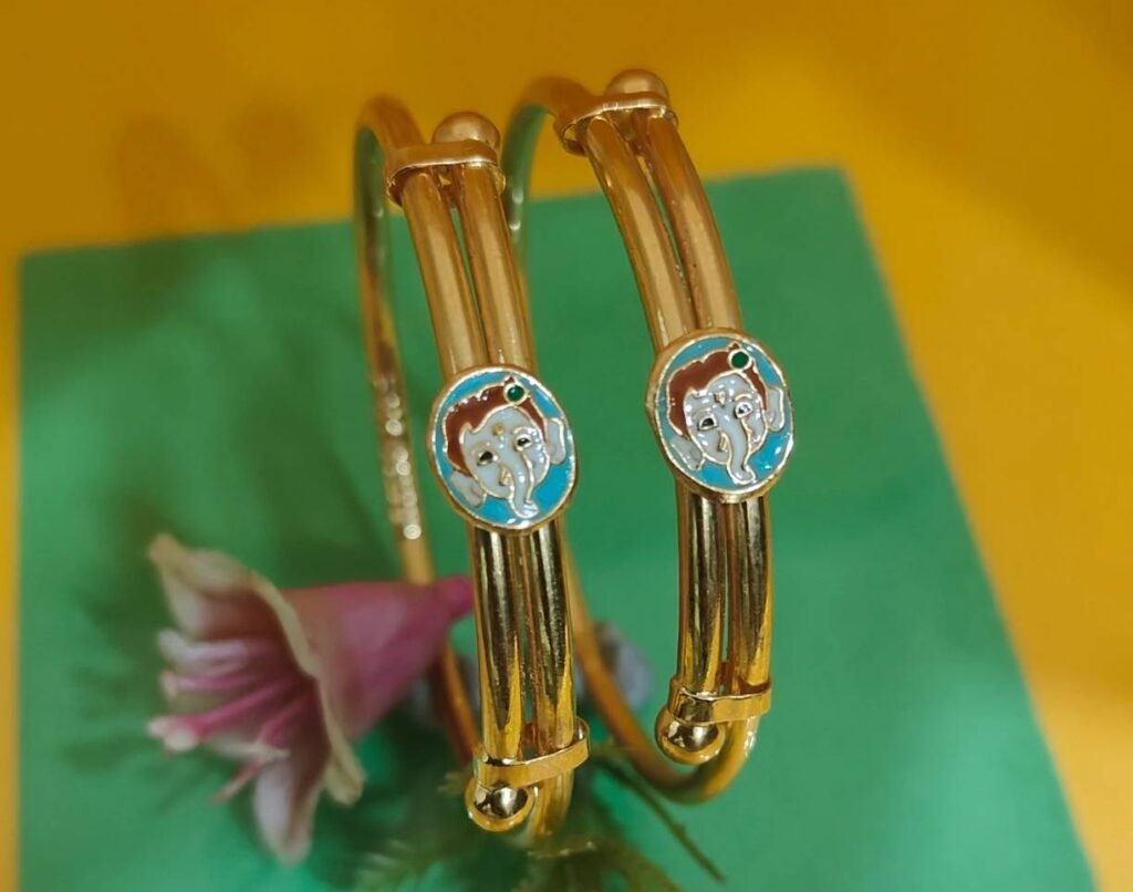 916 Gold Beautiful Bachha Kadli BB-134