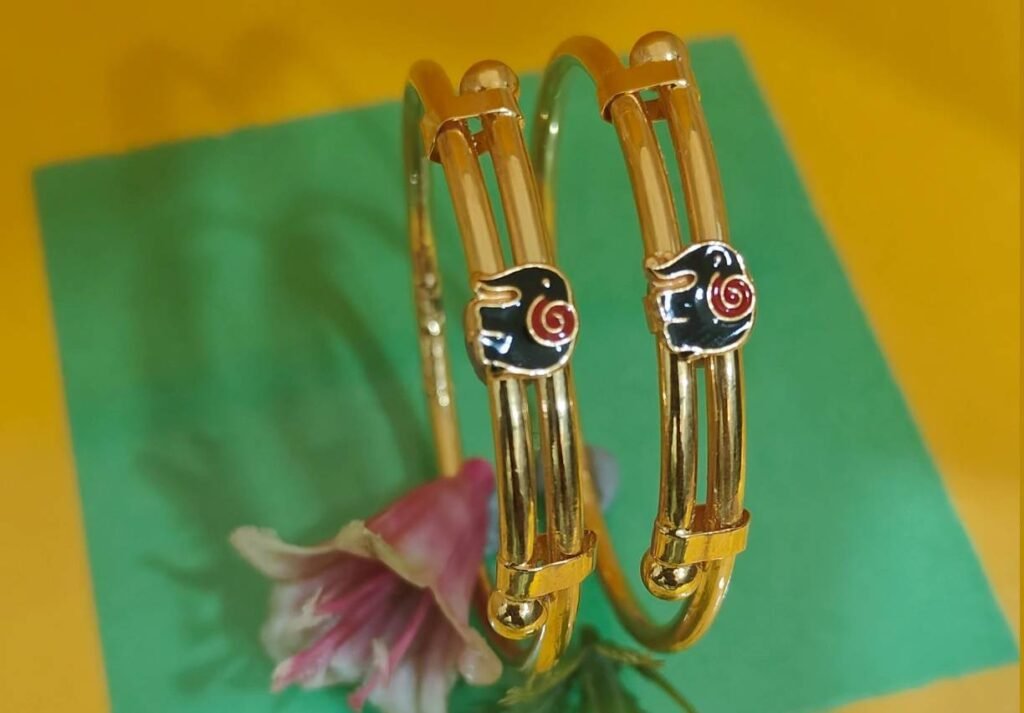916 Gold Handmade Bachha Kadli BB-140