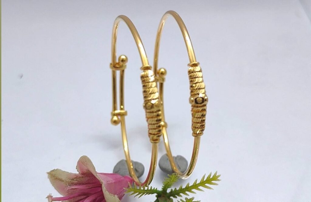 916 Gold Stylish Bachha Kadli BB-153