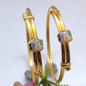 916 Gold Indian Design Bachha Kadli BB-154