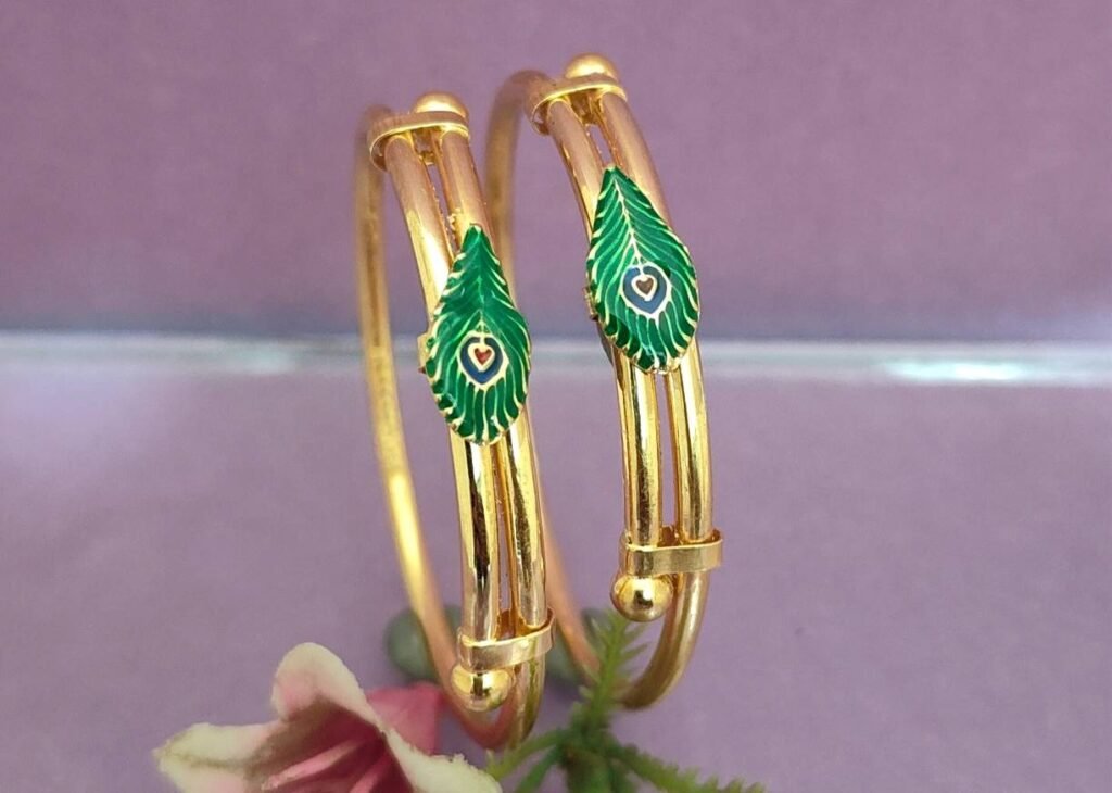 916 Gold Beautiful Bachha Kadli BB-166