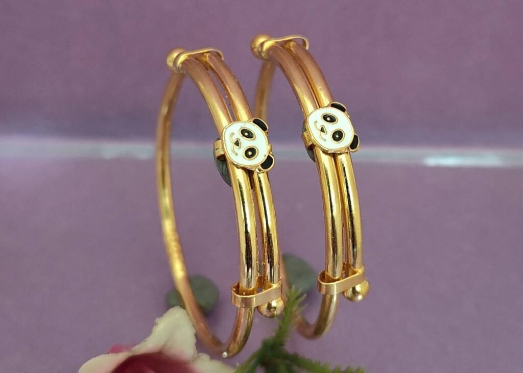 916 Gold Handmade Bachha Kadli BB-173