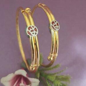 916 Gold Hallmarked Bachha Kadli BB-254