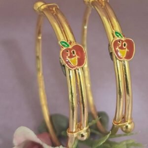 916 Gold Indian Design Bachha Kadli BB-348