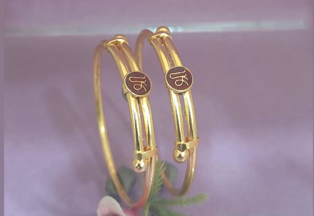 916 Gold Beautiful Bachha Kadli BB-358