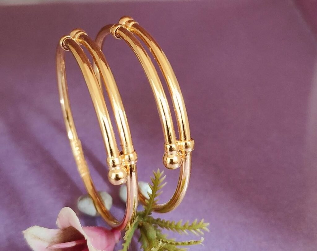 916 Gold Fancy Bachha Kadli BB-377