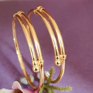 916 Gold Designer Bachha Kadli BB-378