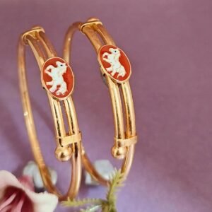 916 Gold Indian Design Bachha Kadli BB-392