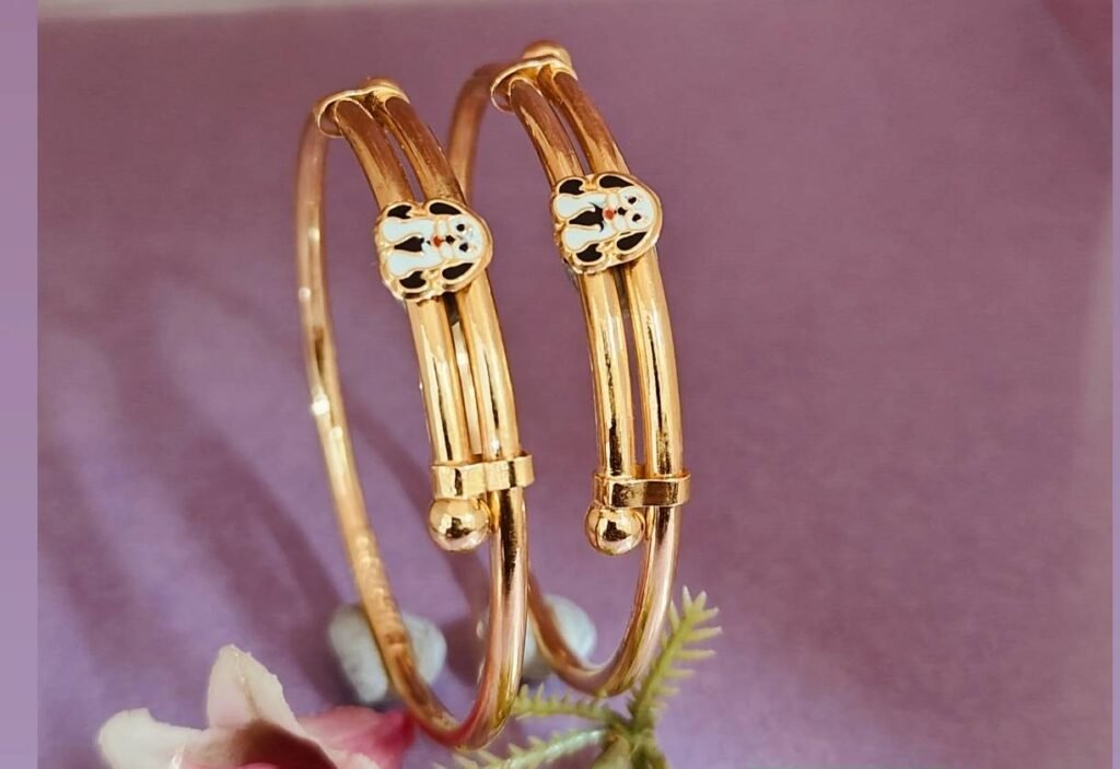 916 Gold Stunning Bachha Kadli BB-396