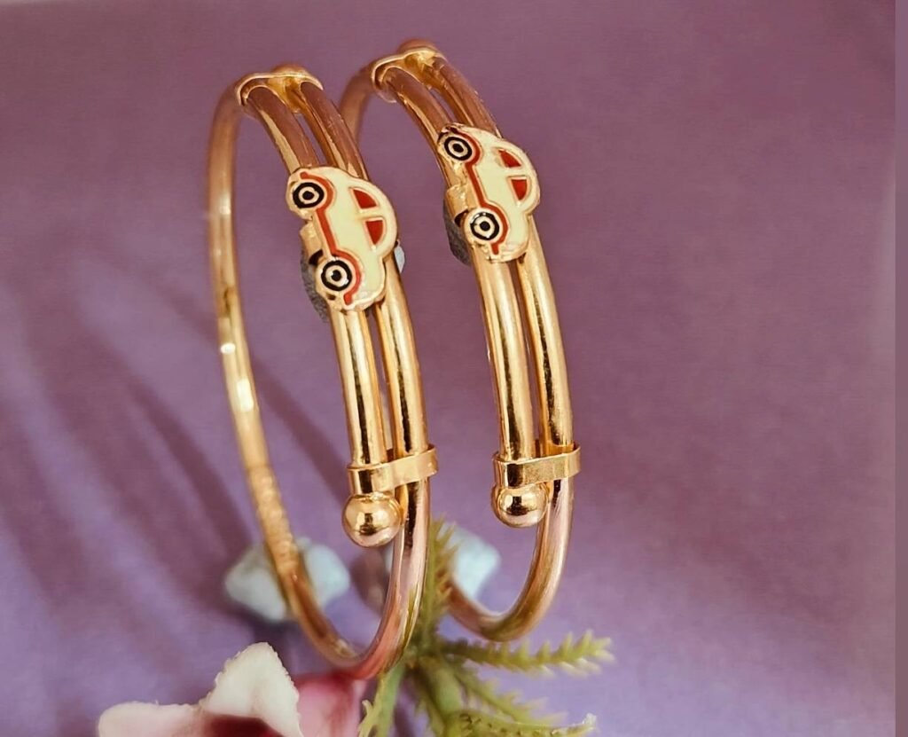 916 Gold Unique Bachha Kadli BB-398
