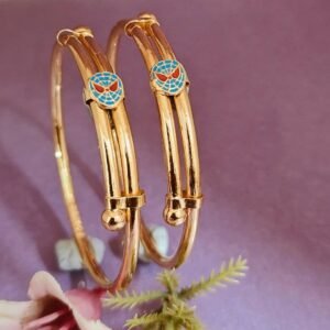 916 Gold Simple  Bachha Kadli BB-401