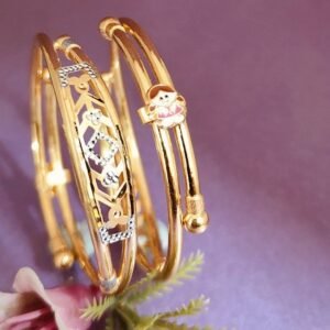 916 Gold Designer Bachha Kadli BB-405