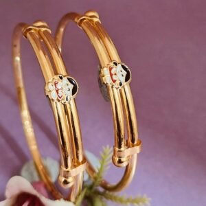 916 Gold Hallmarked Bachha Kadli BB-406