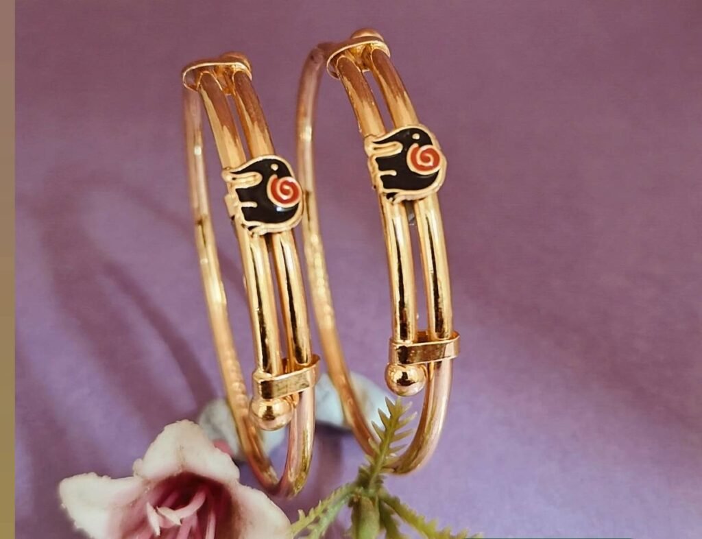 916 Gold Modern Bachha Kadli BB-407