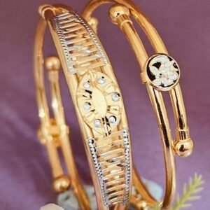 916 Gold Delicate Bachha Kadli BB-409