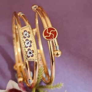 916 Gold Stylish Bachha Kadli BB-414