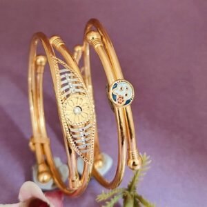 916 Gold Stunning Bachha Kadli BB-418