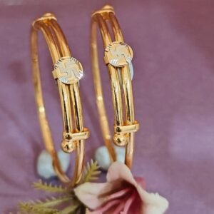 916 Gold Simple  Bachha Kadli BB-438