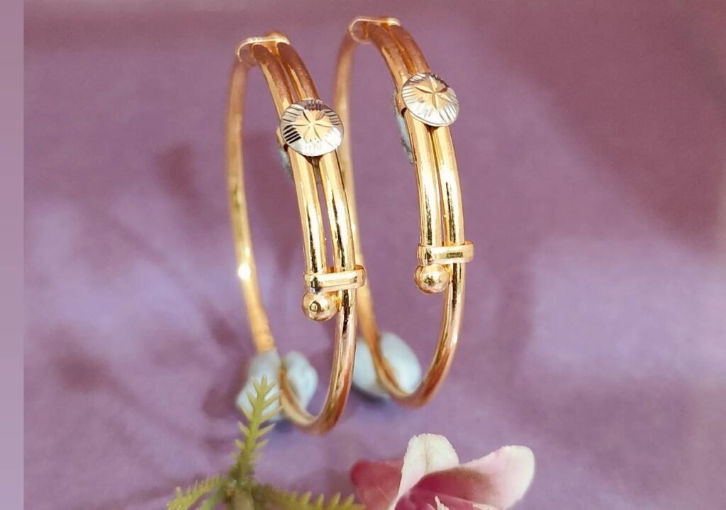 916 Gold Handmade Bachha Kadli BB-440