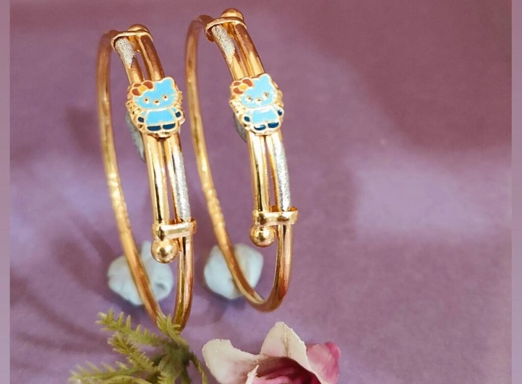 916 Gold Modern Bachha Kadli BB-444